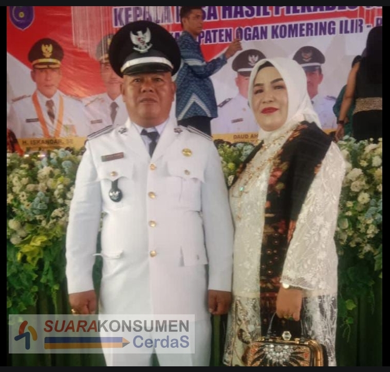 Foto : Tiga periode kepala Desa ulak Kemang dipercaya masyarakatnya.