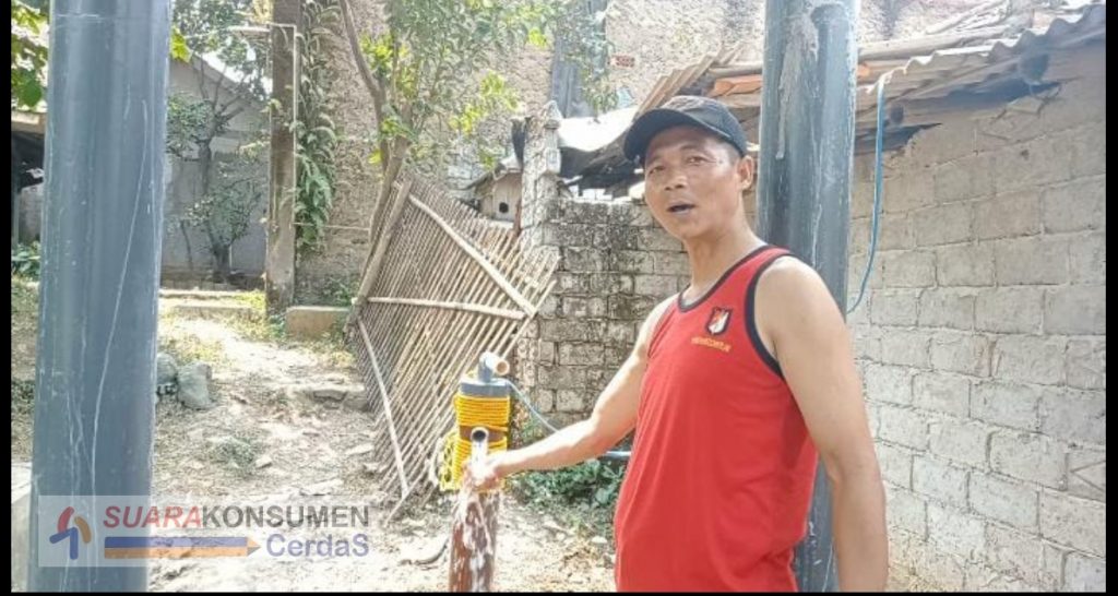 Foto : Asep Sukarman Sekdes Desa Cinangsi.