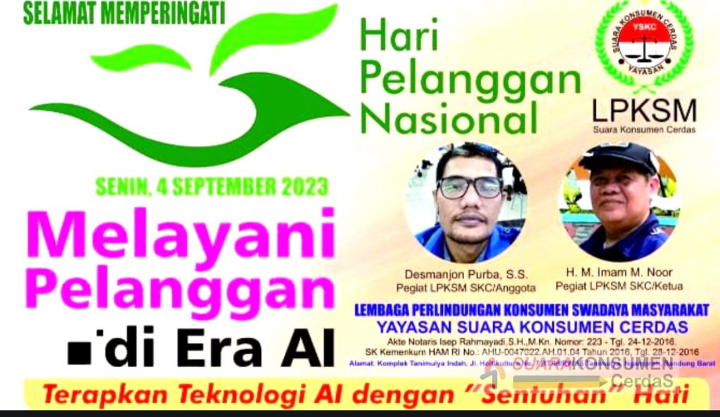 Foto : Hari pelanggan Nasional dan LPKSM
