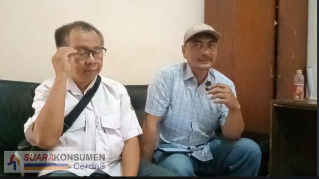 Foto: Ketua BPSK Kabupaten Cianjur, Judi Adi Nugroho.SE saat di konfirmasi eskoncer.com