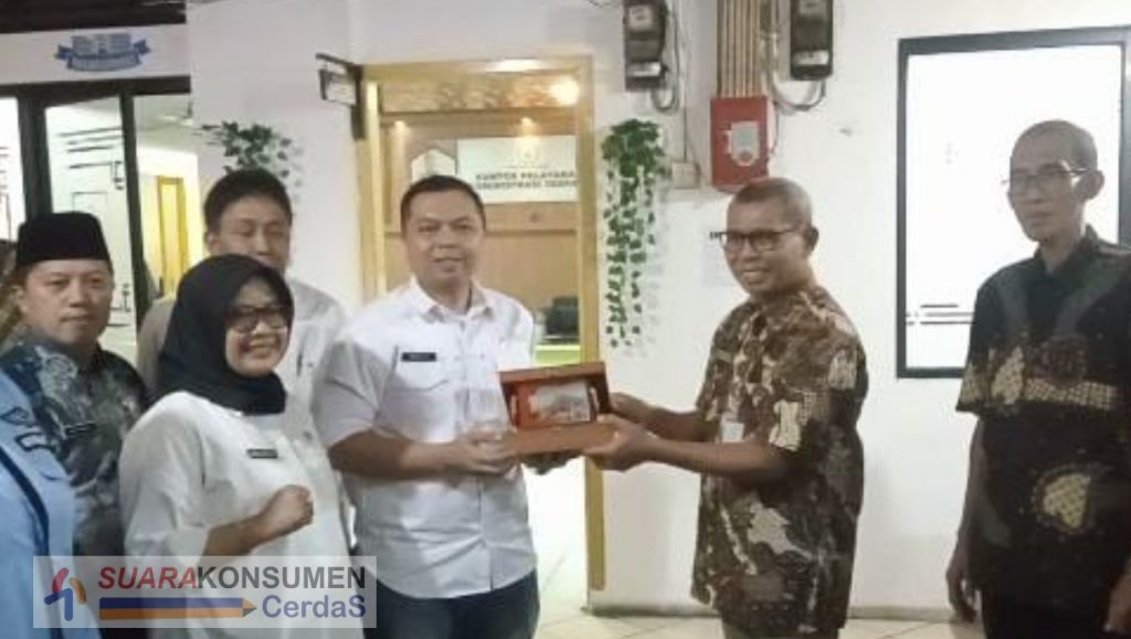 Foto: Kunker Disperindag kabupaten Kebumen ke pasar Cipanas